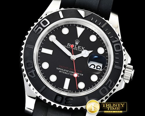 롤렉스 YachtMaster 116655 40mm SS/RU Black ARF SH3135 Mod -ROLYM146