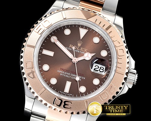 롤렉스 YachtMaster 116623 40mm RG/SS Brown VRF Asia 2836 -ROLYM152