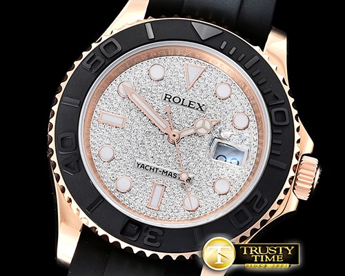 롤렉스 YachtMaster 40 116655 RG/RU Diams KSF Asia 2836 -ROLYM159A