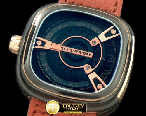 세븐프라이데이 SevenFriday M11 PVD/LE RGold Jap Miyota 8210 -SF010