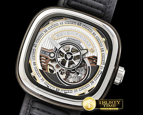 세븐프라이데이 SevenFriday S2/01 S Series SS/PVD/LE White Jap Miyota -SF024