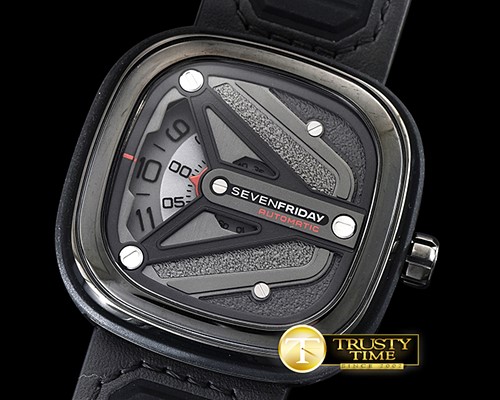 세븐프라이데이 SevenFriday M3/01 Spaceship Ed PVD/LE Black Jap Miyota -SF027