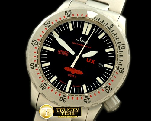 SINN UX Hydro GSG9 Automatic SS/SS Blk Swiss Eta 2836 -SINN034A