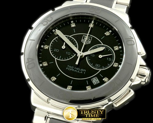 태그호이어 F1 Ladies SS/Cer Black Swiss Eta -TAG0160B