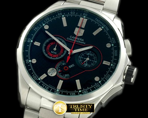 태그호이어 Mercedes SLS Chrono SS/SS Black Jap OS20 Quartz -TAG0201B