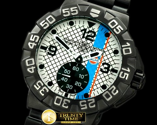 태그호이어 Formula 1 Calibre S PVD/PVD White Swiss Eta Qtz -TAG0202A