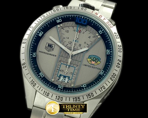 태그호이어 Indy 500 Mikograph SS/SS Grey Jap OS20 Quartz -TAG0219B