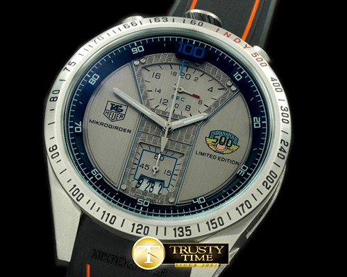 태그호이어 Indy 500 Mikograph SS/RU Grey Jap OS20 Quartz -TAG0220D