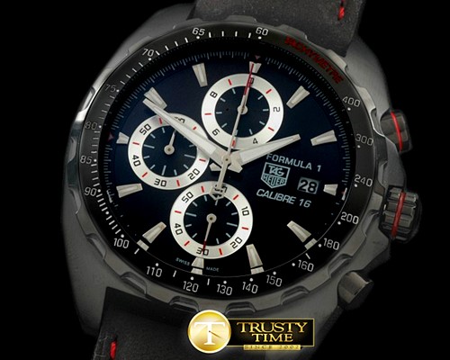 태그호이어 Formula 1 Calibre 16 PVD/LE Black OS 20 Qtz Chrono -TAG0270B