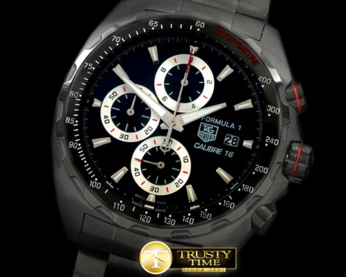 태그호이어 Formula 1 Calibre 16 PVD/PVD Black OS 20 Qtz Chrono -TAG0270D