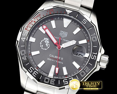 태그호이어 AquaRacer Premier League Ed. SS/SS Grey VK Quartz -TAG0301B
