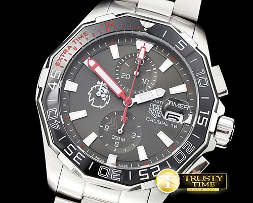 태그호이어 AquaRacer Calibre 16 P.L Ed. SS/SS Grey VK Quartz -TAG0303C