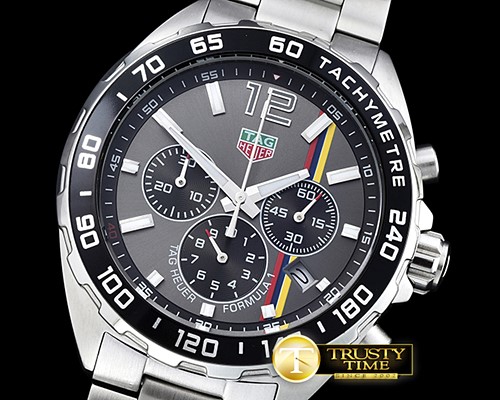 태그호이어 Tag F1 GoodWood Fest. of Speed SS/SS Grey VK Qtz -TAG0306A