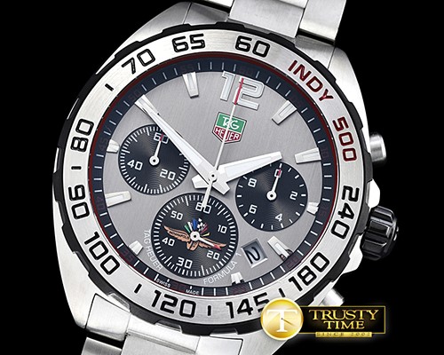 태그호이어 Tag F1 Indianapolis Speedway SS/SS Grey VK Qtz -TAG0306C