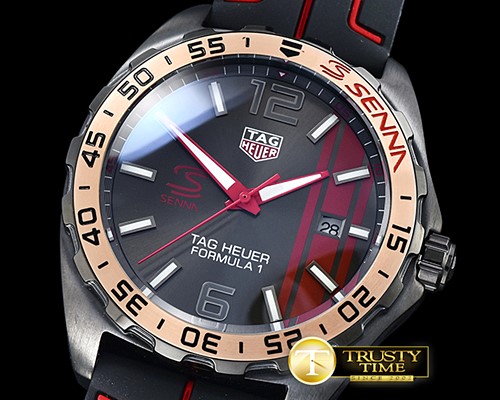 태그호이어 Tag F1 Senna Racing PVD/RG/RU Grey VK Quartz -TAG0311C