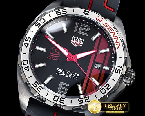 태그호이어 Tag F1 Senna Racing PVD/SS/RU Black VK Quartz -TAG0312A