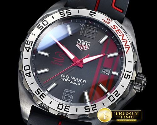 태그호이어 Tag F1 Senna Racing PVD/SS/RU Grey VK Quartz -TAG0312C