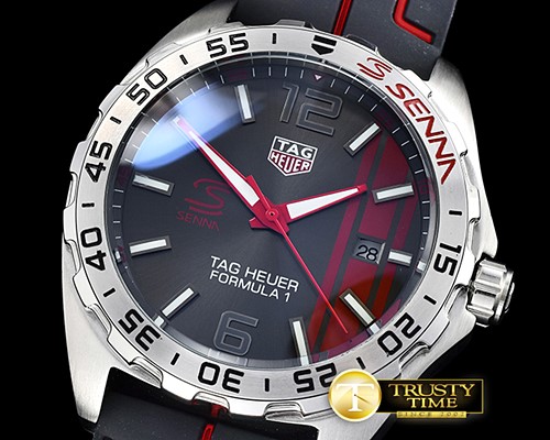 태그호이어 Tag F1 Senna Racing SS/SS/RU Grey VK Quartz -TAG0313C