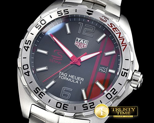 태그호이어 Tag F1 Senna Racing SS/SS Grey VK Quartz -TAG0316A