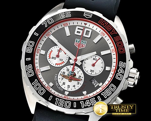 태그호이어 Tag F1 INDY 500 Racing SS/RU Grey VK Quartz -TAG0321B