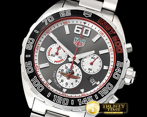 태그호이어 Tag F1 INDY 500 Racing SS/SS Grey VK Quartz -TAG0321D
