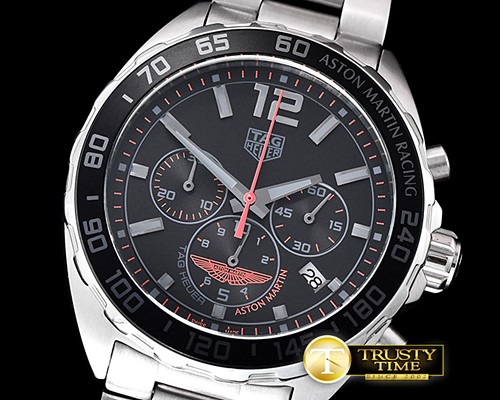 태그호이어 Tag F1 Aston Martin Racing SS/SS Black/Red VK Qtz -TAG0326B