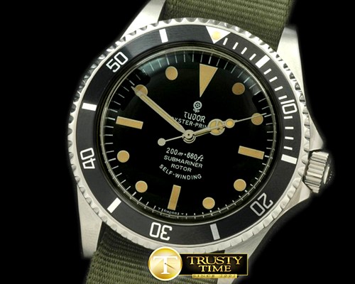 튜더 Vintage 5514 No Date Submariner Asia 2813 21J -TUD003