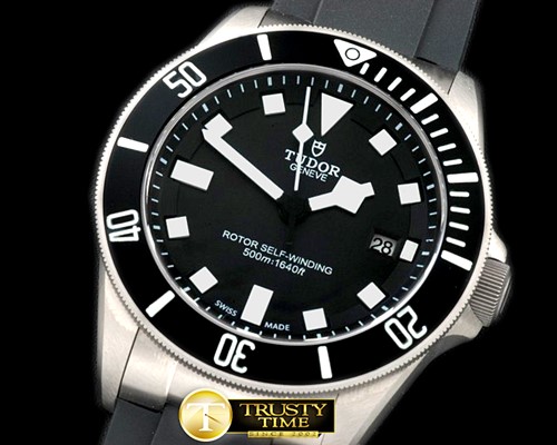 튜더 Pelagos TI/RU Black Asian 2824 -TUD009B