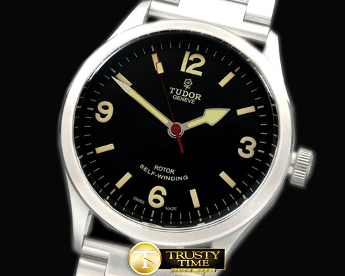 튜더 Heritage Ranger Black SS/SS Black Asia Eta -TUD014