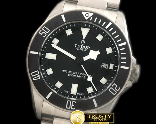 튜더 Pelagos TI/TI Black Asian 2824 -TUD019