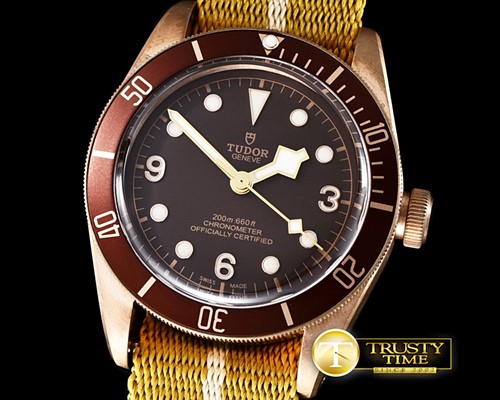 튜더 Heritage Black Bay Bronzo Basel 2016 V6F V2 Asia 2824 -TUD027