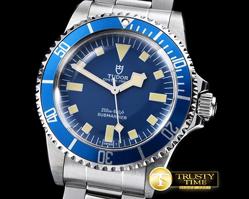 튜더 SnowFlake 9401 Submariner SS/SS Blue JKF Asia 2836 -TUD030A
