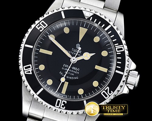 튜더 Tudor Vintage SUB Ref.7016/0 SS/SS Black Asia 2836 -TUD041B