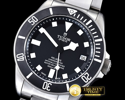 튜더 Pelagos Diver Blk Bez TI/TI Black XF V.2 Asia 2824 Mod -TUD049B