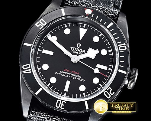 튜더 Heritage 2016 Black Bay Shield DLC/LE Black ZF A2824 -TUD051