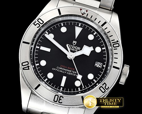 튜더 Heritage 2016 Black Bay Steel SS/SS Black ZF Asia 2824 -TUD052