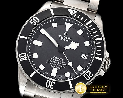 튜더 Tudor 2017 Pelagos TI/TI Black XF V3 MY9015 Mod -TUD055