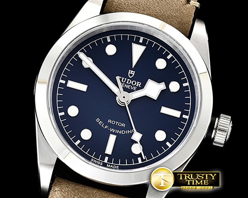 튜더 Heritage Black Bay 36 SS/LE Blue KRF Asia 2824 -TUD059A