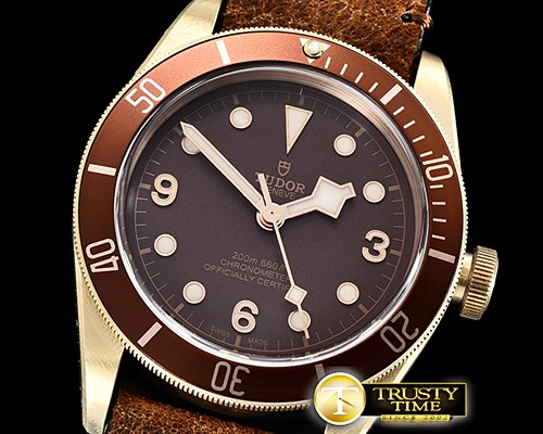 튜더 Heritage Black Bay Bronzo Basel 2016 V6F V5 Asia 2824 -TUD062A