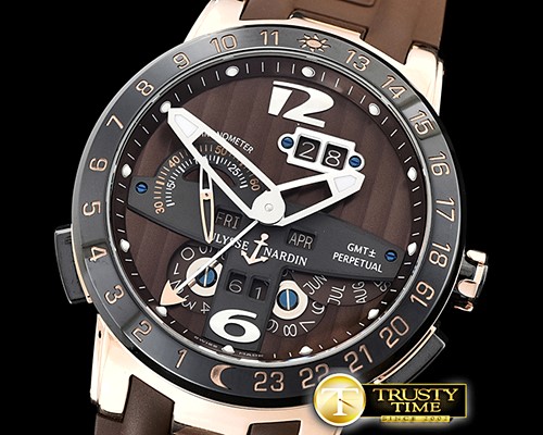 U-BOAT Executive Toro 32603 Automatic RG/RU Brown Asia 23J -UN049A