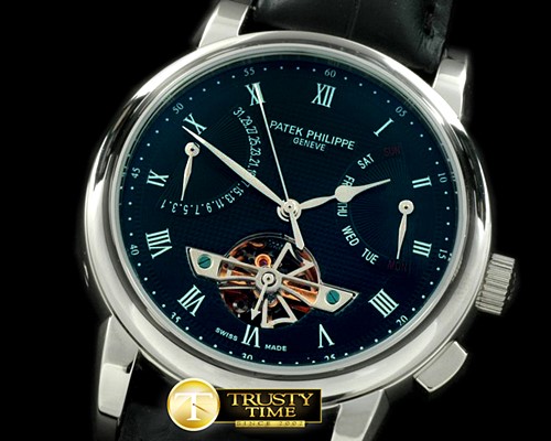 바쉐론콘스탄틴 Malte Tourbillon Calendar SS/LE Black Asian Auto 2813 -VAC062B