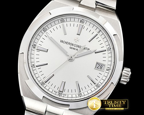 바쉐론콘스탄틴 2016 Overseas 4500V SS/SS White BP MY9015 Cal5100 -VC0105A