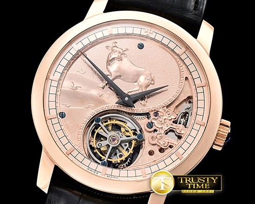 바쉐론콘스탄틴 Legend Chinese Zodiac Tourbillon RG/LE Ox Tourb -VC0106C