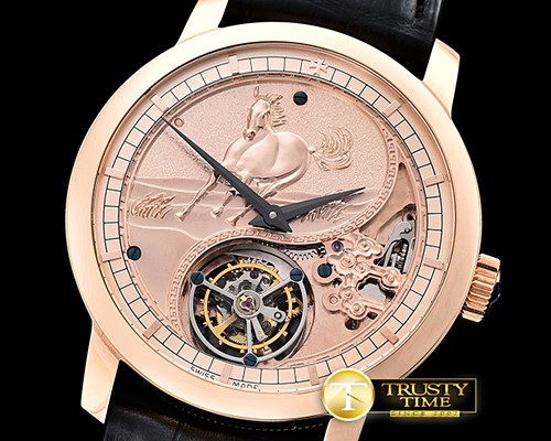 바쉐론콘스탄틴 Legend Chinese Zodiac Tourbillon RG/LE Horse Tourb -VC0106E