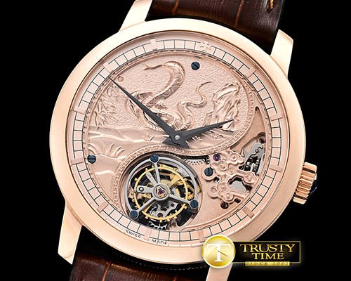 바쉐론콘스탄틴 Legend Chinese Zodiac Tourbillon RG/LE Snake Tourb -VC0106F