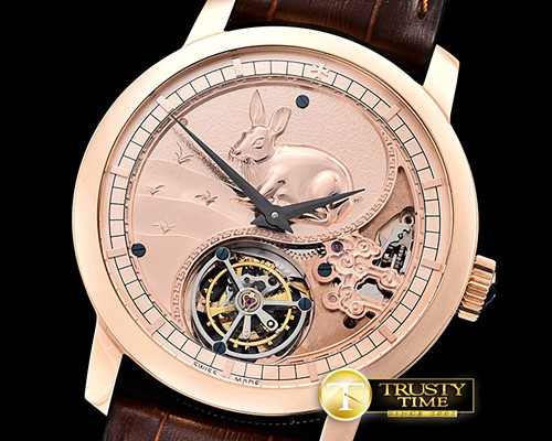 바쉐론콘스탄틴 Legend Chinese Zodiac Tourbillon RG/LE Rabbit Tourb -VC0106G