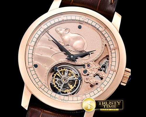 바쉐론콘스탄틴 Legend Chinese Zodiac Tourbillon RG/LE Rat Tourb -VC0106I