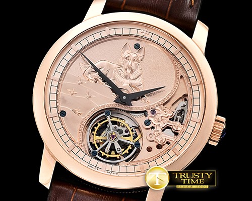 바쉐론콘스탄틴 Legend Chinese Zodiac Tourbillon RG/LE Dog Tourb -VC0106K