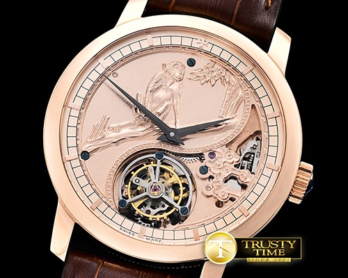 바쉐론콘스탄틴 Legend Chinese Zodiac Tourbillon RG/LE Monkey Tourb -VC0106L