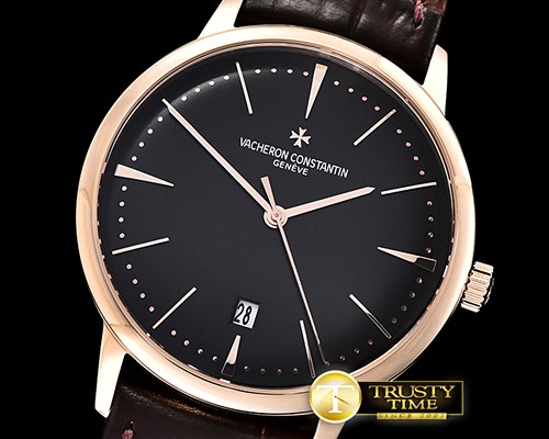 바쉐론콘스탄틴 Patrimony Ref.85150 RG/LE Black/Stick MKF Miyota 9015 -VC0111C